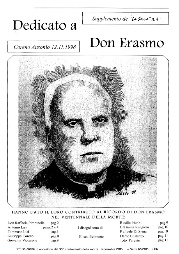 Book Cover: Ricordando Don Erasmo