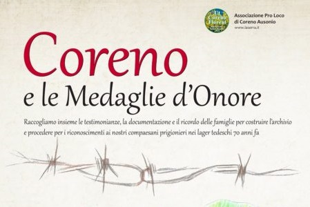 Coreno e le medaglie d'onore