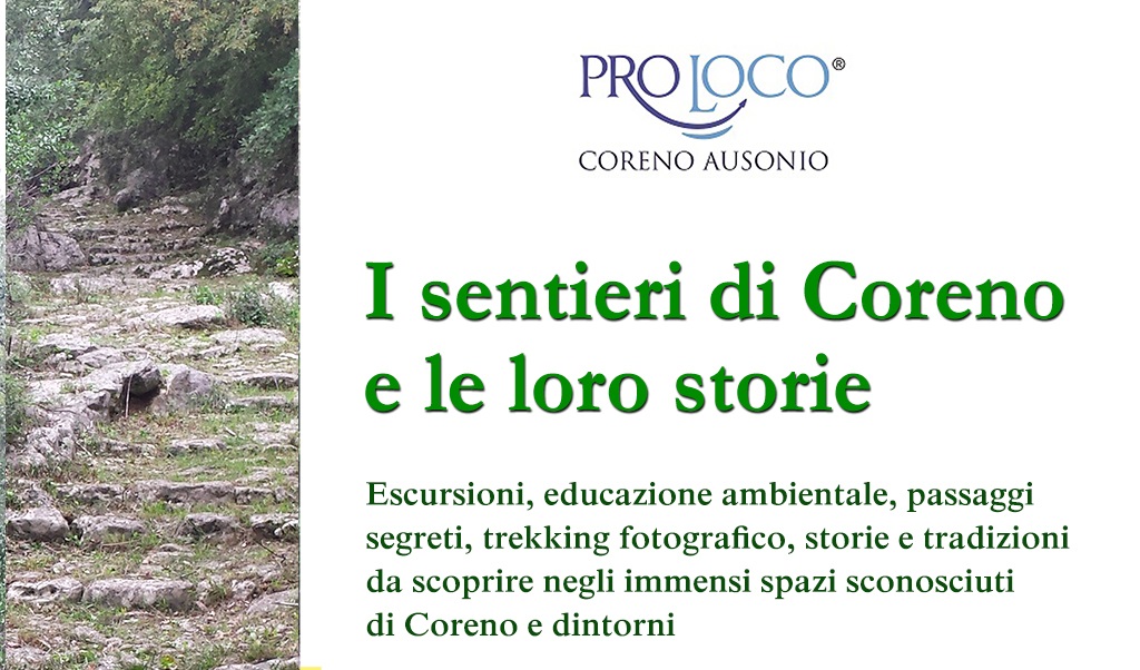 I sentieri di Coreno e le loro storie